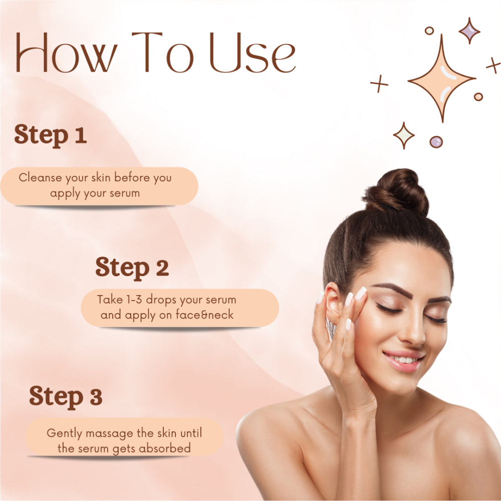 24K Gold Vitamin C Serum With Collagen Booster -50 ML