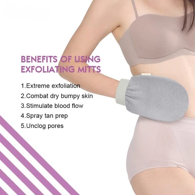 Exfoliating Gloves For Body | Scrub Gloves For Dead Skin Pack Of 1