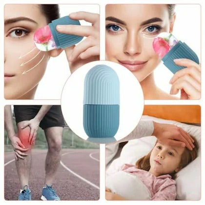 Silicone Face Ice Skin Care Facial Ice Roller