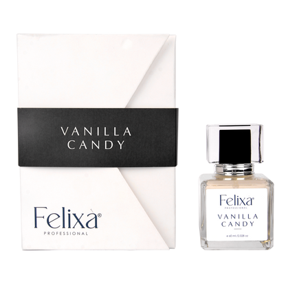 Felixa Professional Vanilla Candy Eau de Parfum, 60ml | Sweet and Invigorating Fragrance with Madagascan Vanilla Orchid & Jasmine | Long-Lasting Oriental Scent with Amber, Musk & Patchouli | Perfect Gift for Him & Her