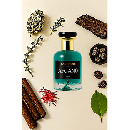 Afgano by Bare Note Parfum – Where the Wild Meets the Refined | Long-Lasting Perfume for Everyday Wear | Perfect Gift for Him | Ideal for Any Occasion| Beast performer | 100 ML Perfume